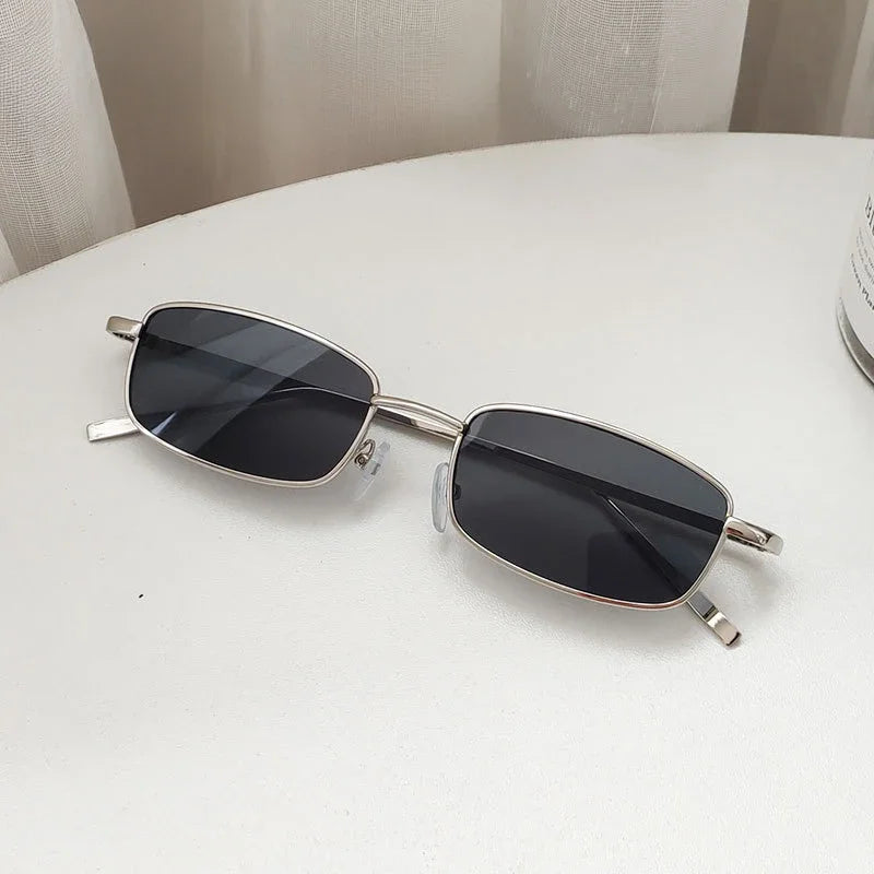 Rectangle Mirror Sunglasses