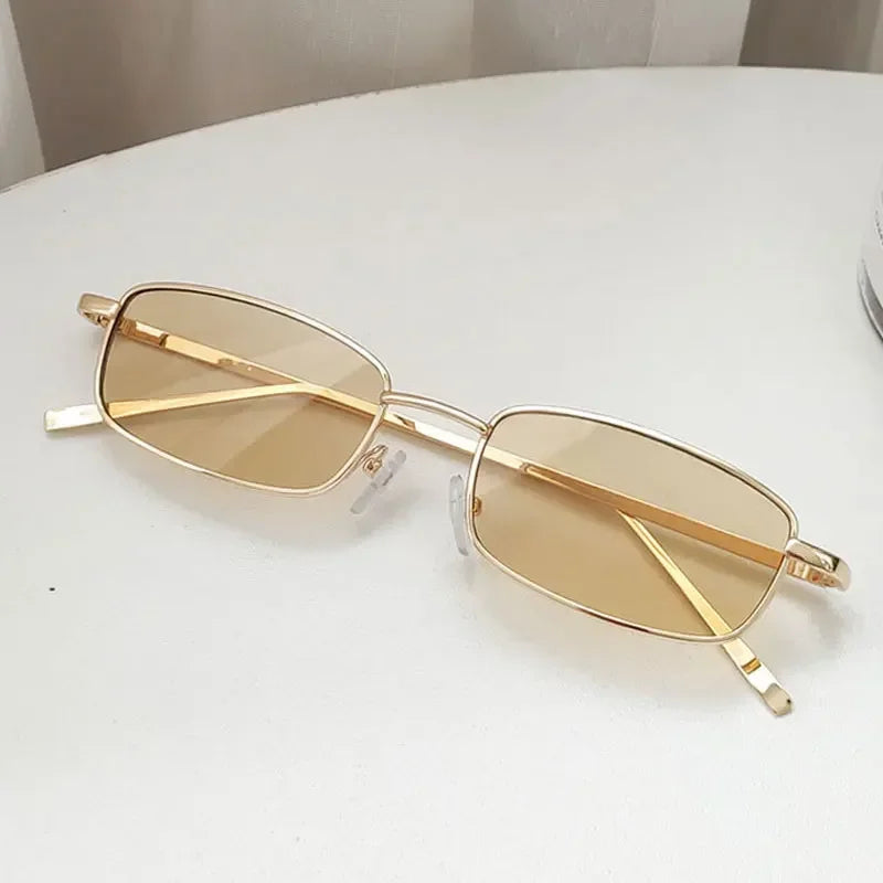 Rectangle Mirror Sunglasses