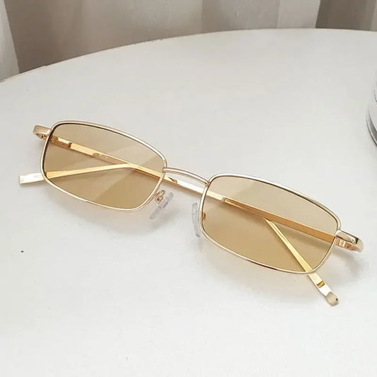 Rectangle Mirror Sunglasses