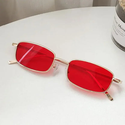Rectangle Mirror Sunglasses