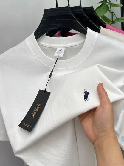 Men's Embroidered Cotton Tee