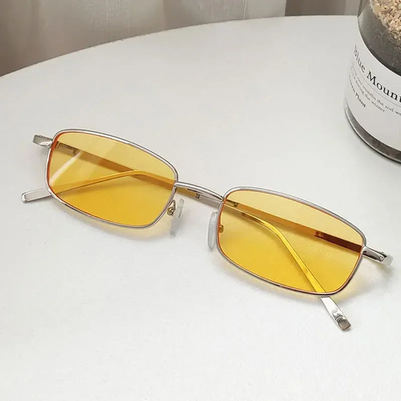 Rectangle Mirror Sunglasses